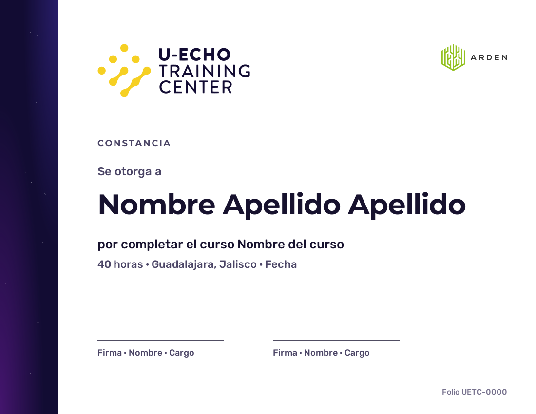 Constancia UETC