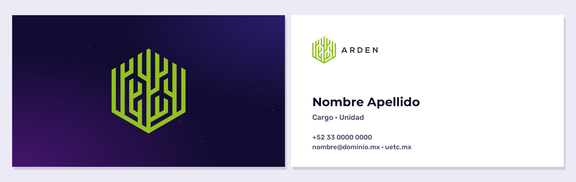 Tarjeta de presentación