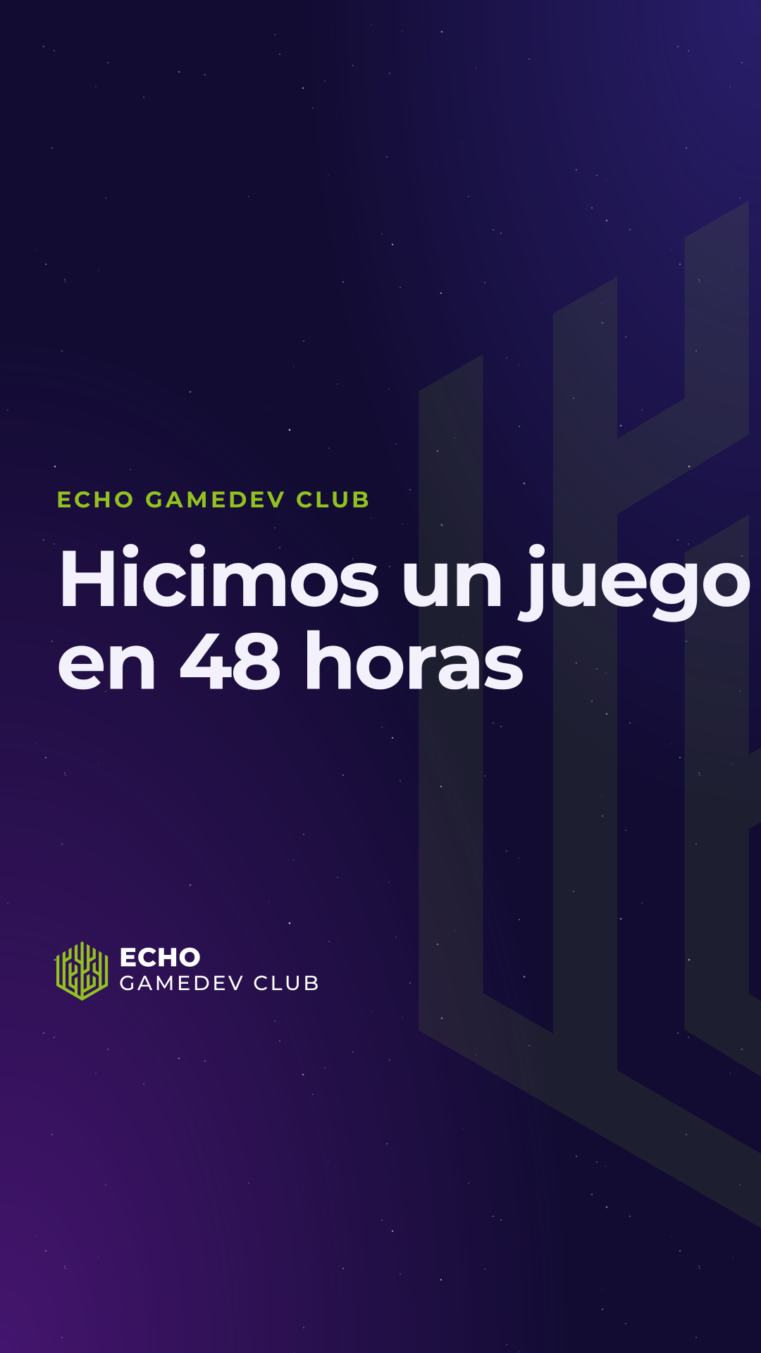 Echo GameDev Club portada-reel-1080x1920